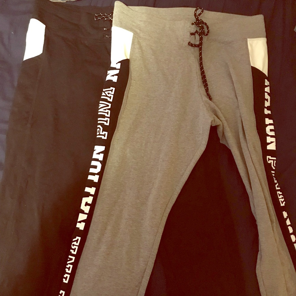 2 Pairs of SZ. L VSPINK LEGGINGS